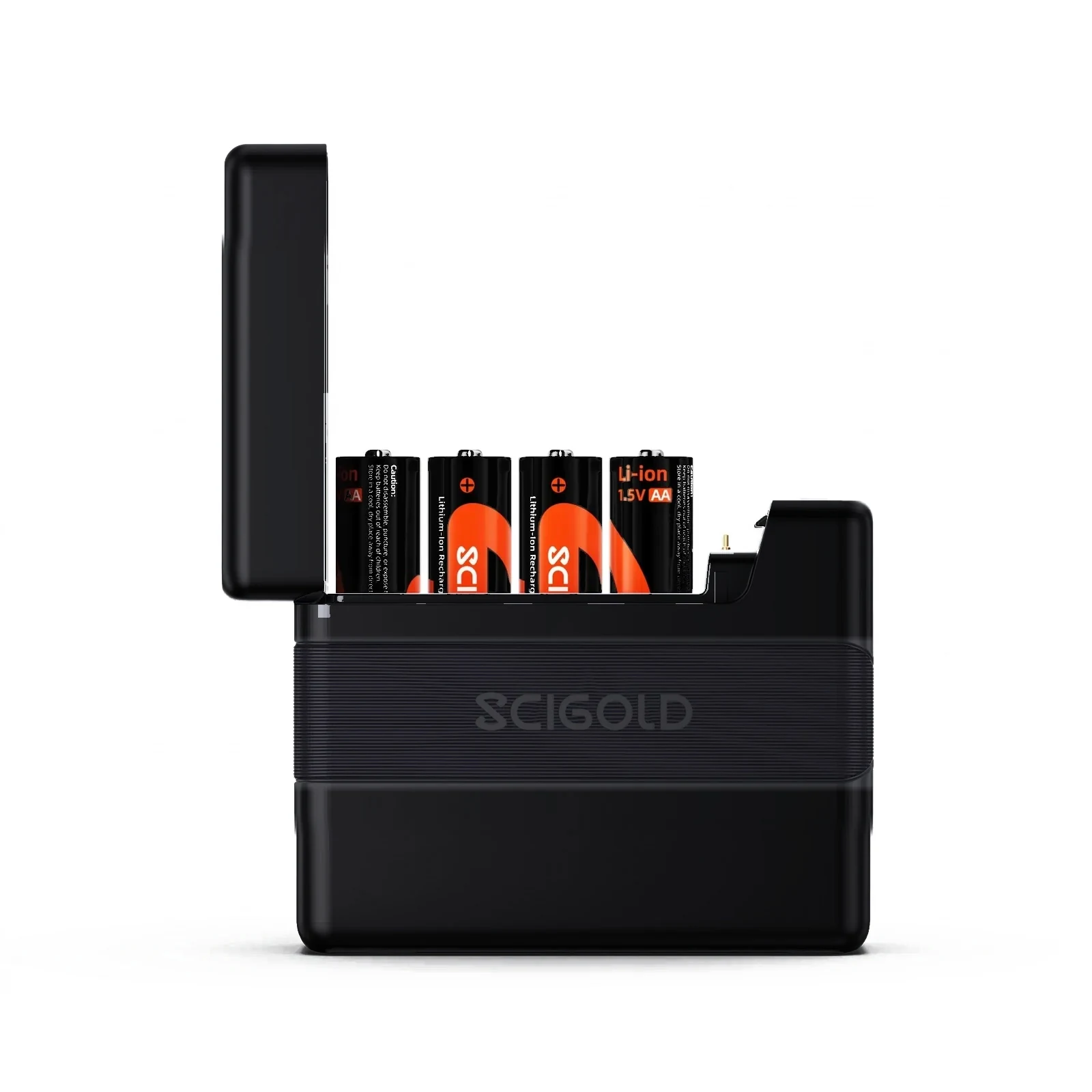 SCIGOLD 1.5V AA Li-ion Battery Kit — 4-Pack with CW505 Smart Charger