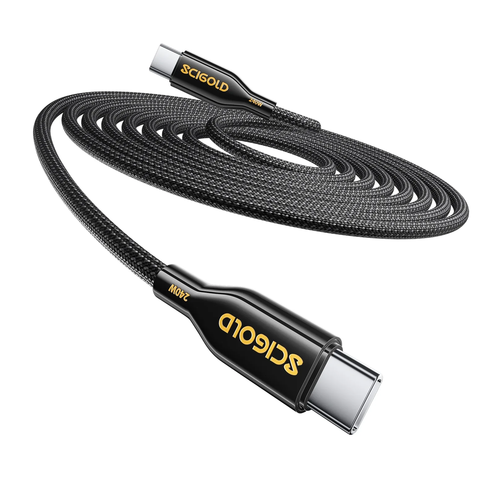 SCIGOLD 240W Braided USB-C Cable