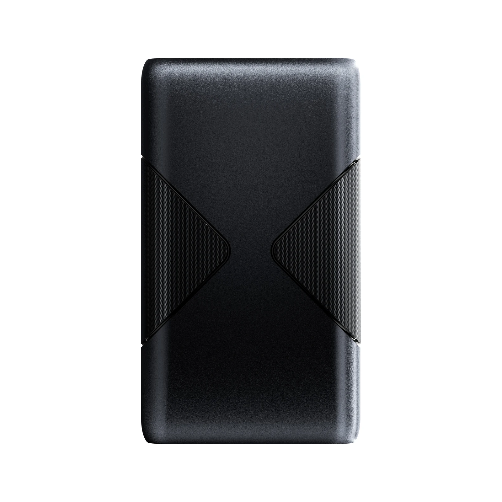 The other broad side of the black SCIGOLD BK5300, with a ribbed wedge reaching in from each long edge