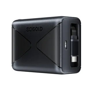 SCIGOLD 45W USB-C Wall Charger with Retractable Cable — view 2